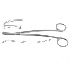 Metzenbaum-Fino Delicate Dissecting Scissor Curved - S Shaped Stainless Steel, 20 cm - 8"